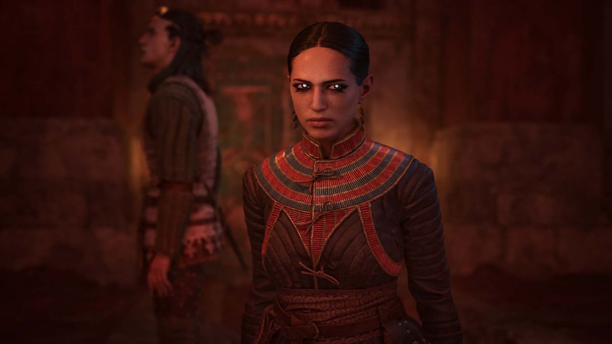 Official screenshot: vampire abilities in the dark